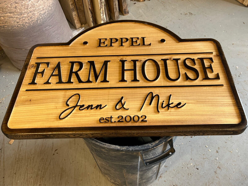 Custom signs by the Kopper Mill